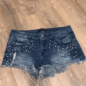 High waisted shorts